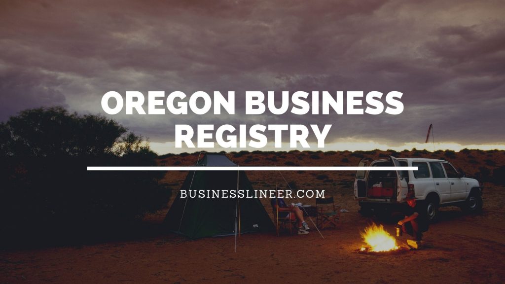 Oregon Business Registry Information For Businesses Web Online Studio
